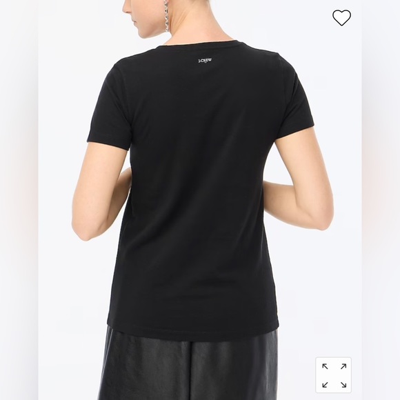 J. Crew, Having A Ball Tee, Black, Size XXL, NWT - Picture 2 of 3